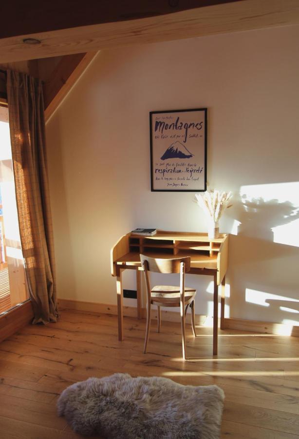 Chez Nonna - Charmant Demi-Chalet A La Montagne นอเทรอ-ดาม-เด-เบลล์คอมบ์ ภายนอก รูปภาพ