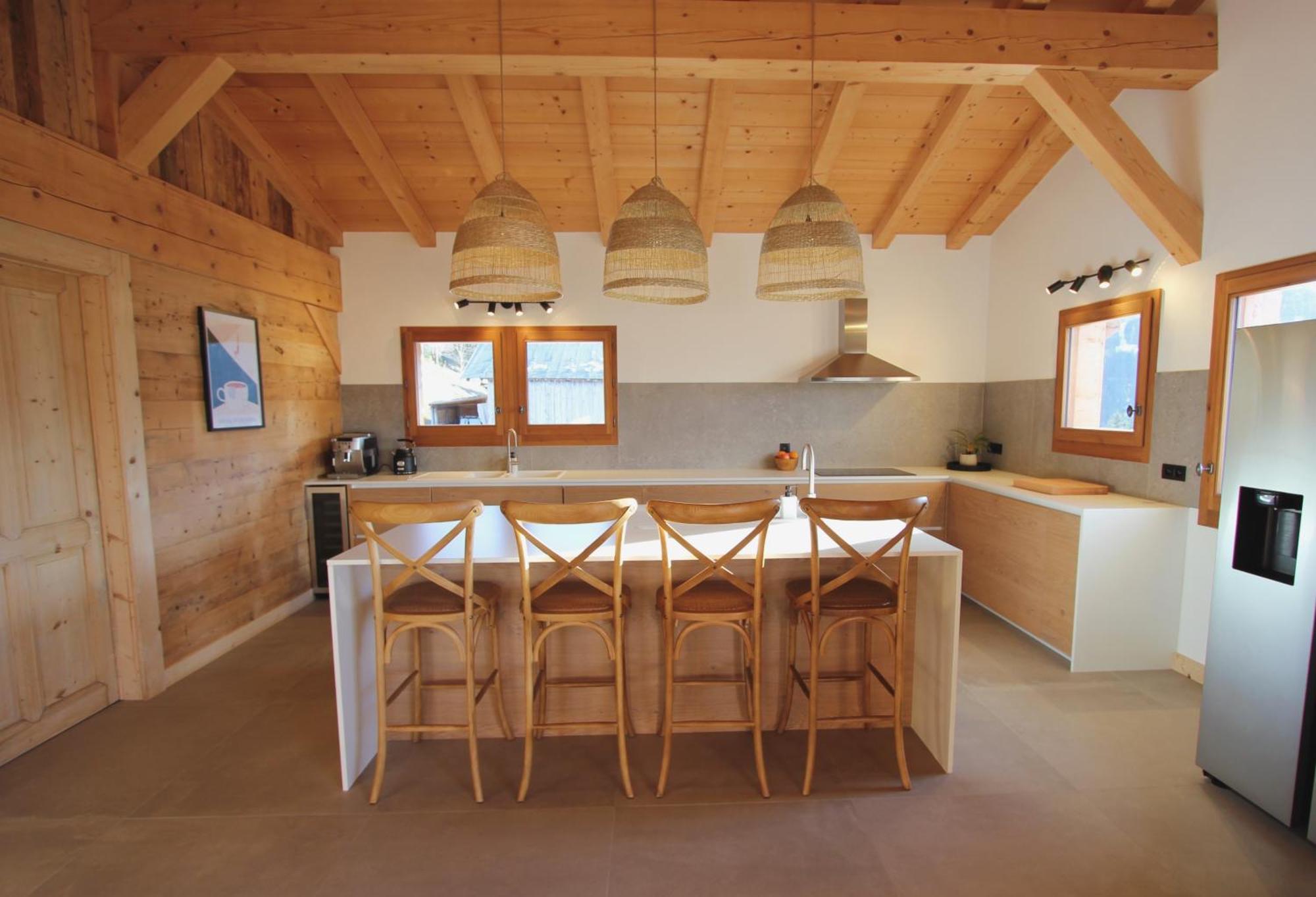 Chez Nonna - Charmant Demi-Chalet A La Montagne นอเทรอ-ดาม-เด-เบลล์คอมบ์ ภายนอก รูปภาพ
